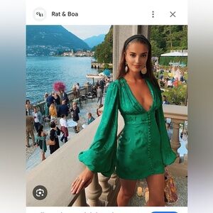 Almost new Rat and Boa silk dress XS